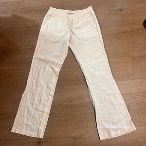 Women’s Roxy linen pants, size Medium
